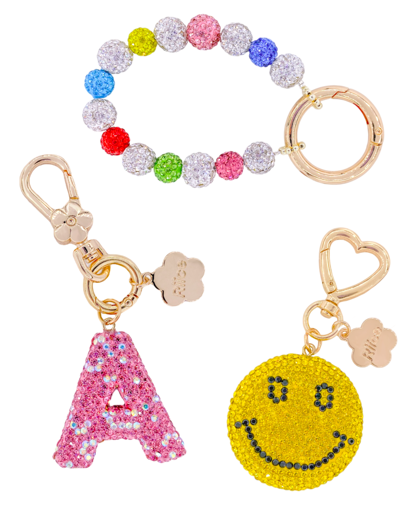 Bag charm set