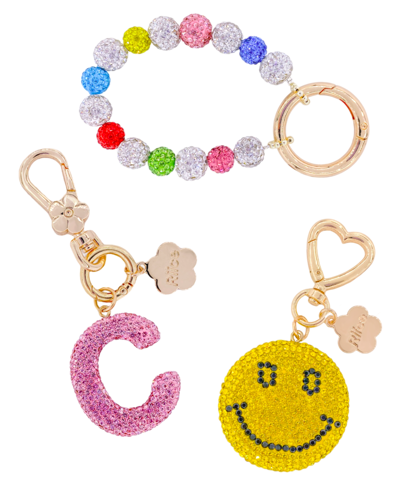 Bag charm set