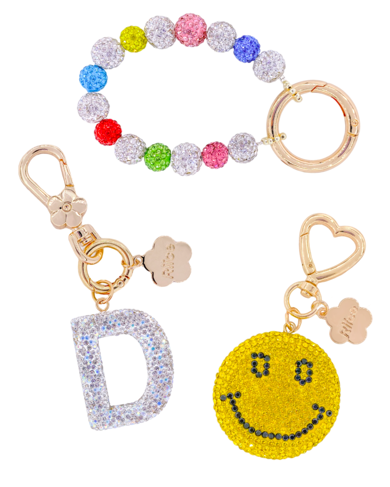 Bag charm set