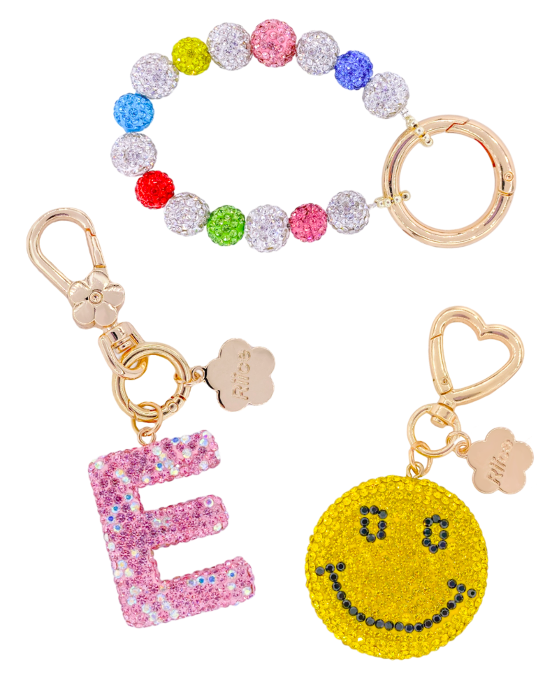 Bag charm set