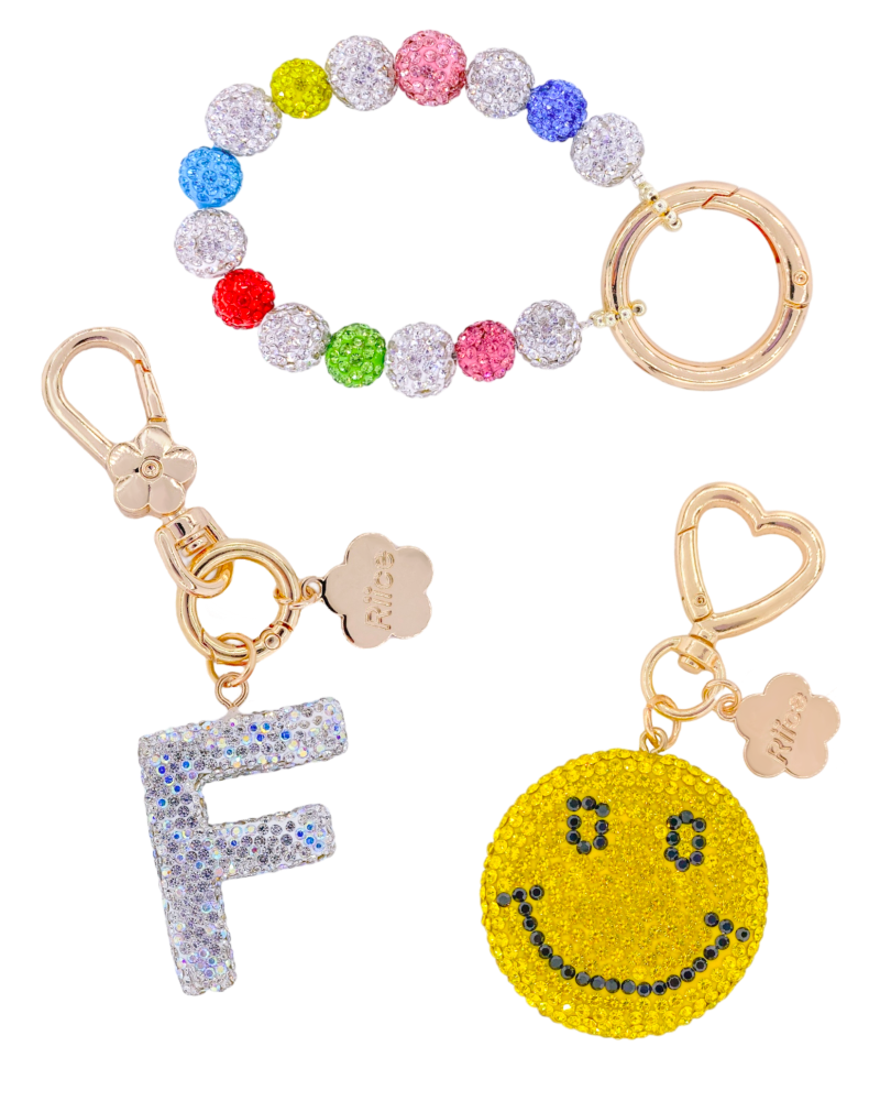 Bag charm set