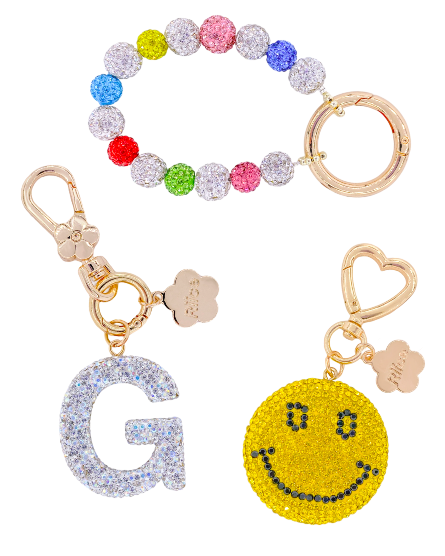 Bag charm set