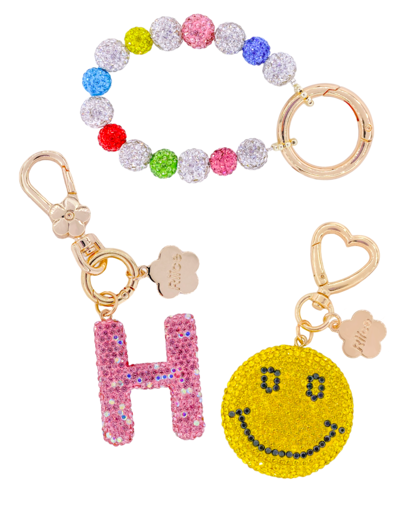 Bag charm set