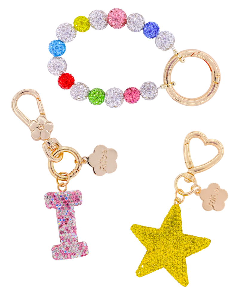 Bag charm set