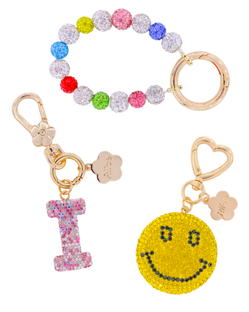 Bag charm set