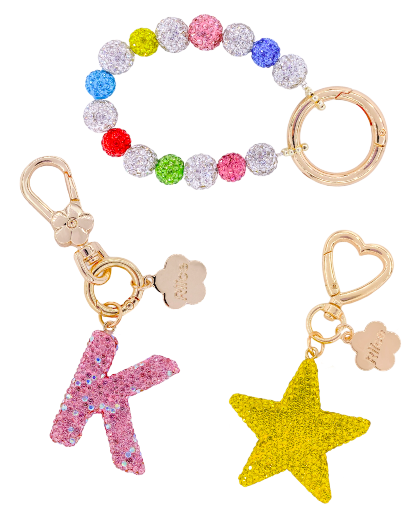 Bag charm set