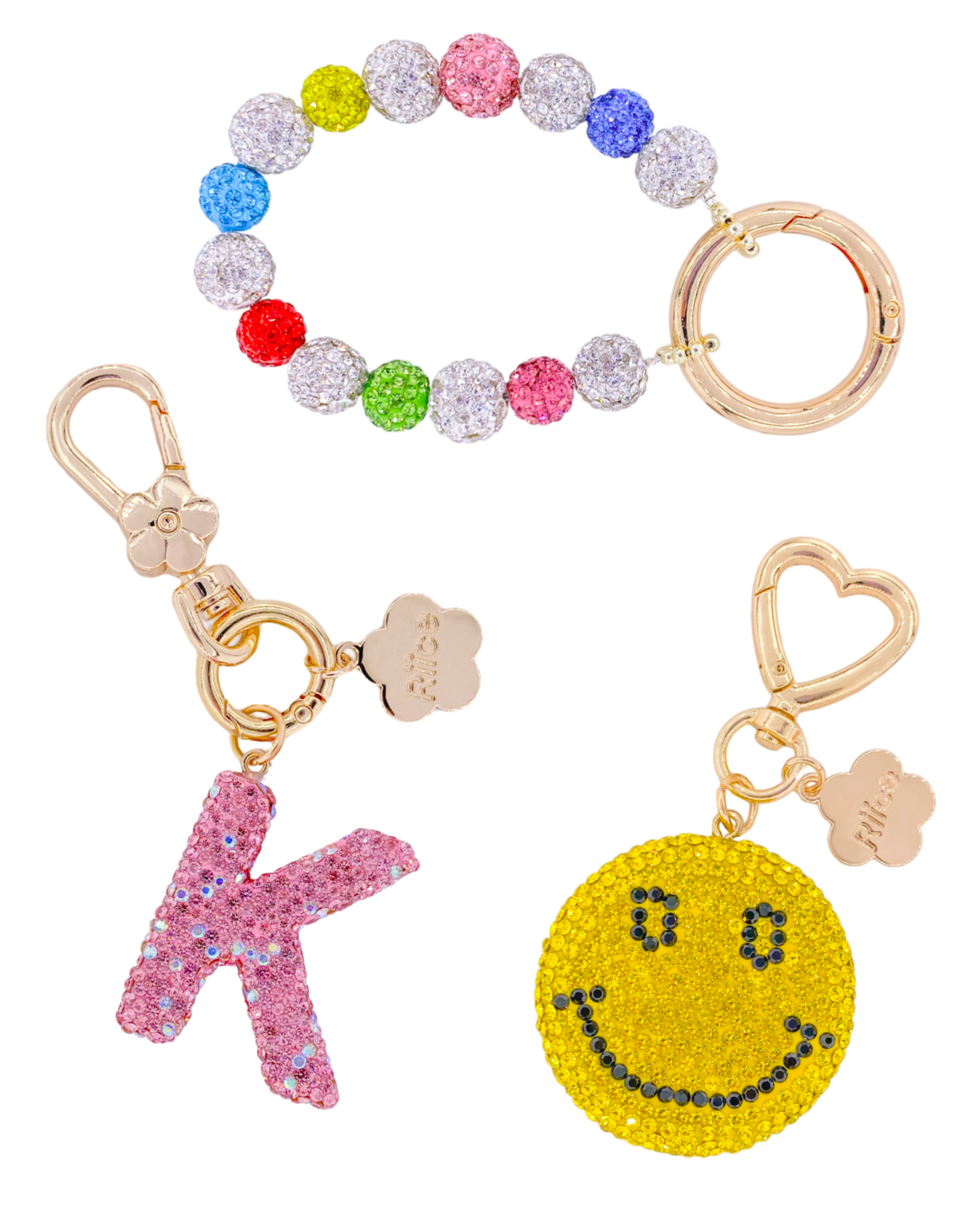 Bag charm set
