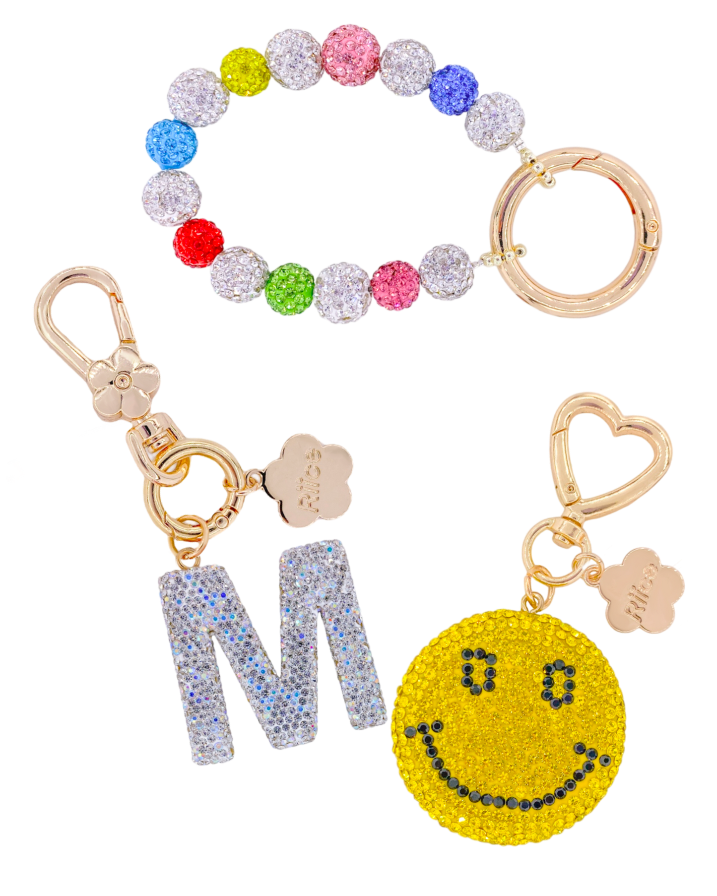 Bag charm set