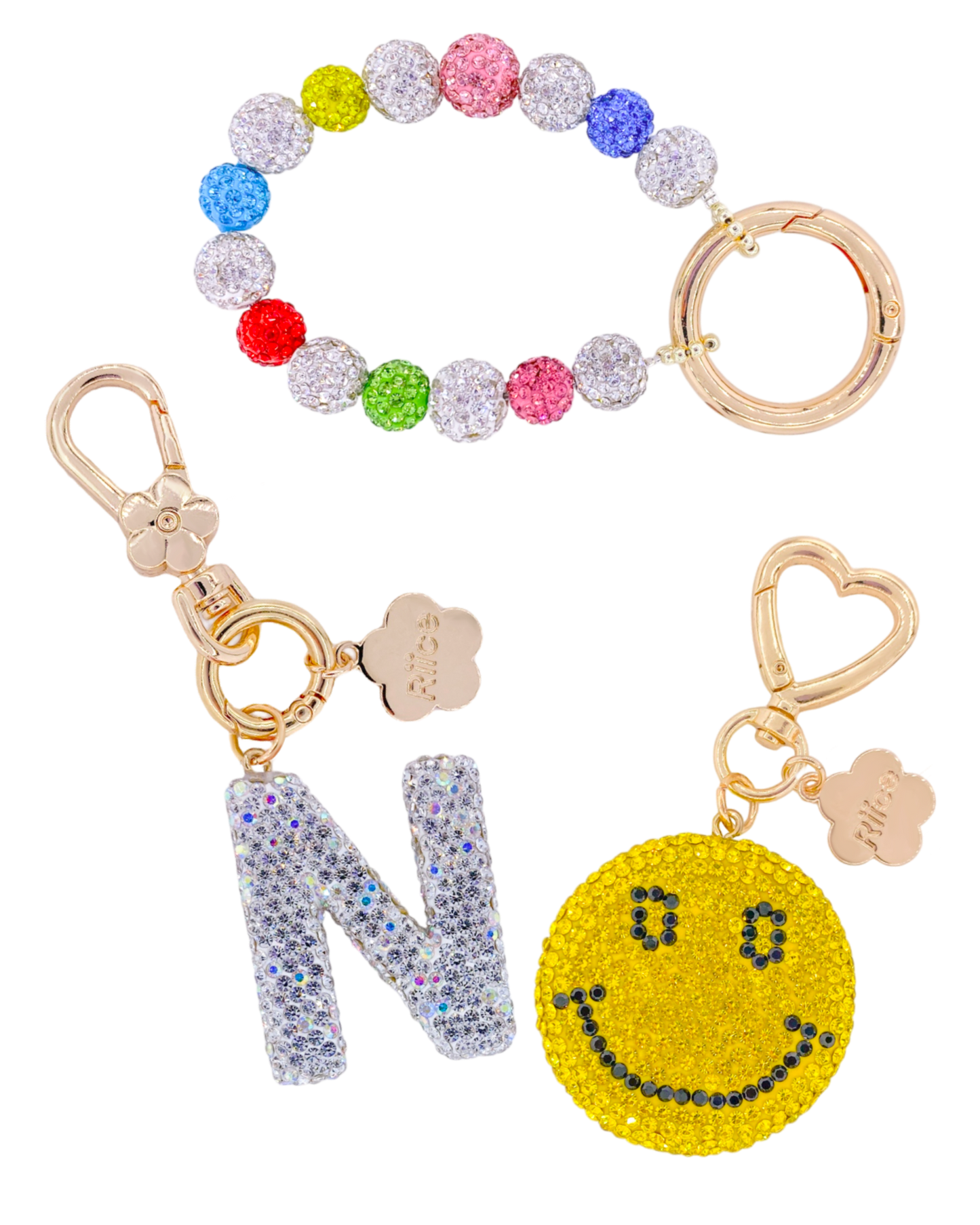Bag charm set