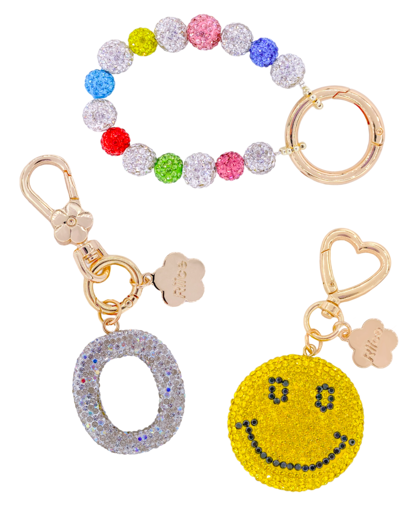 Bag charm set