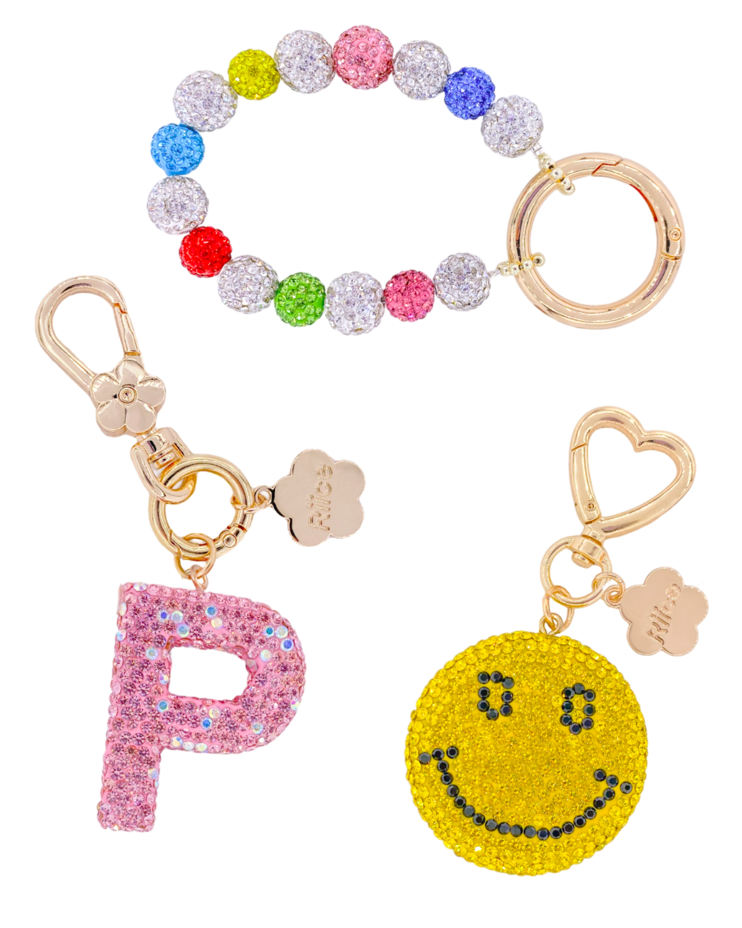 Bag charm set