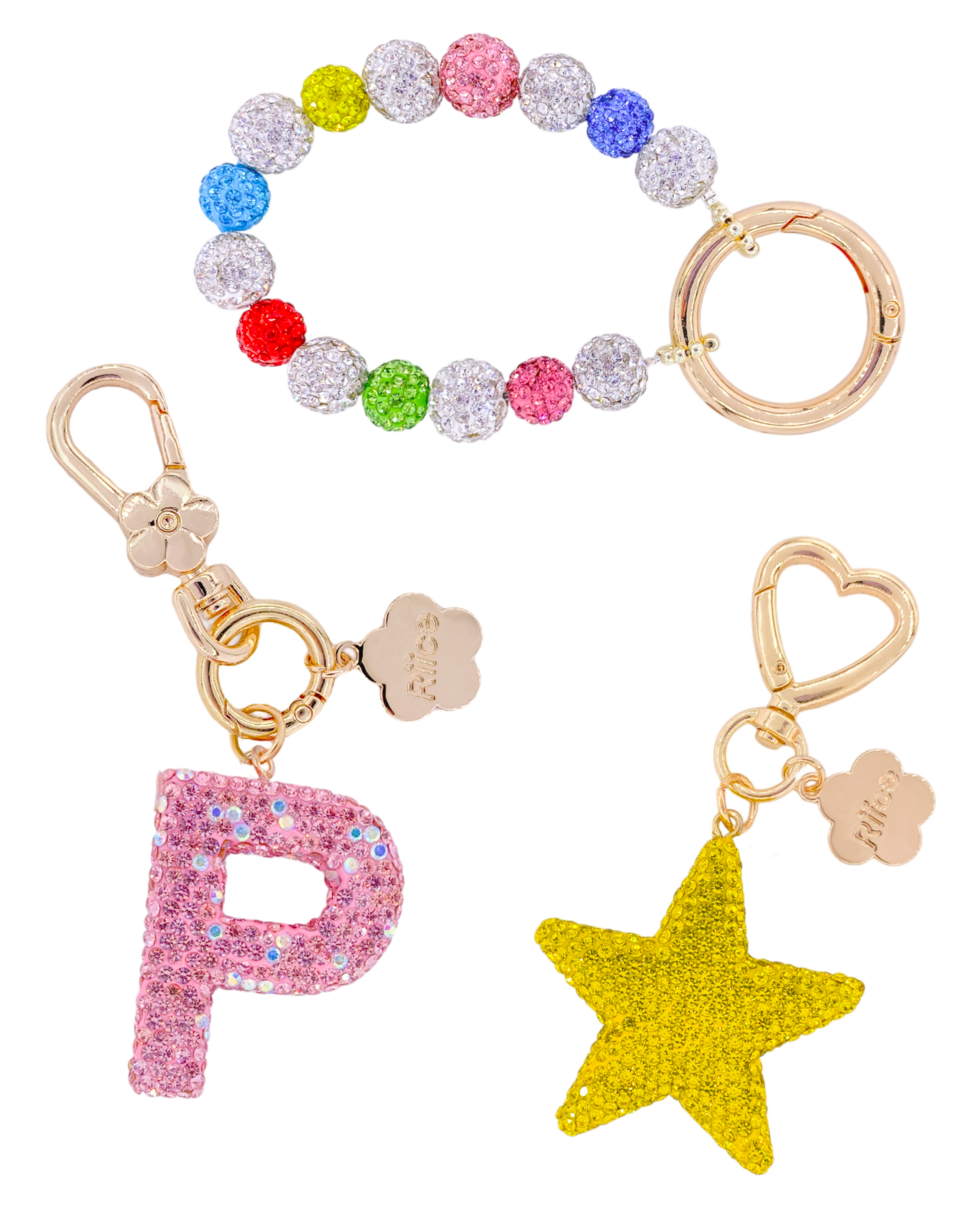 Bag charm set