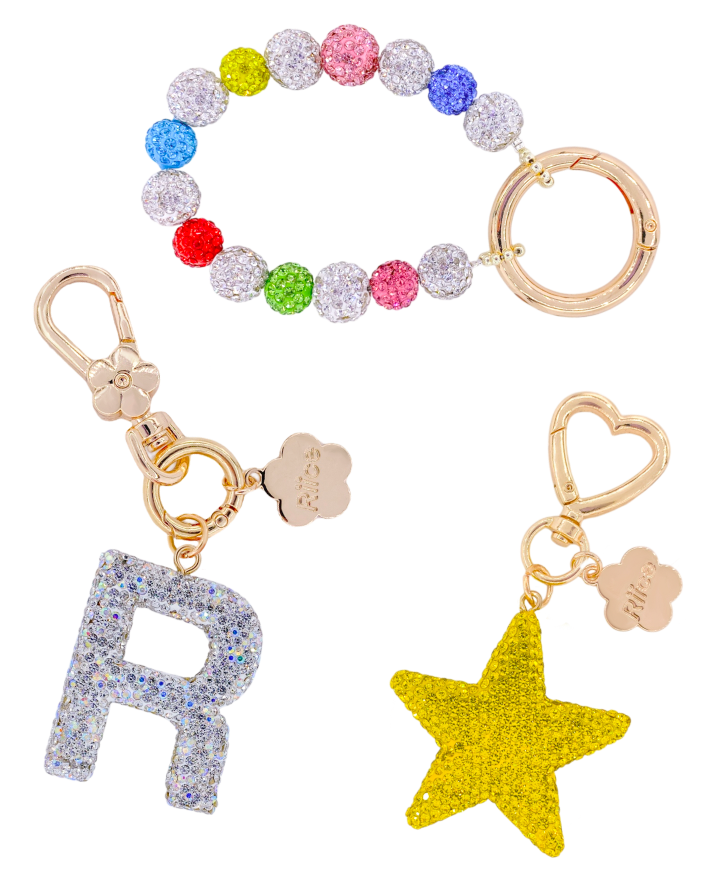 Bag charm set