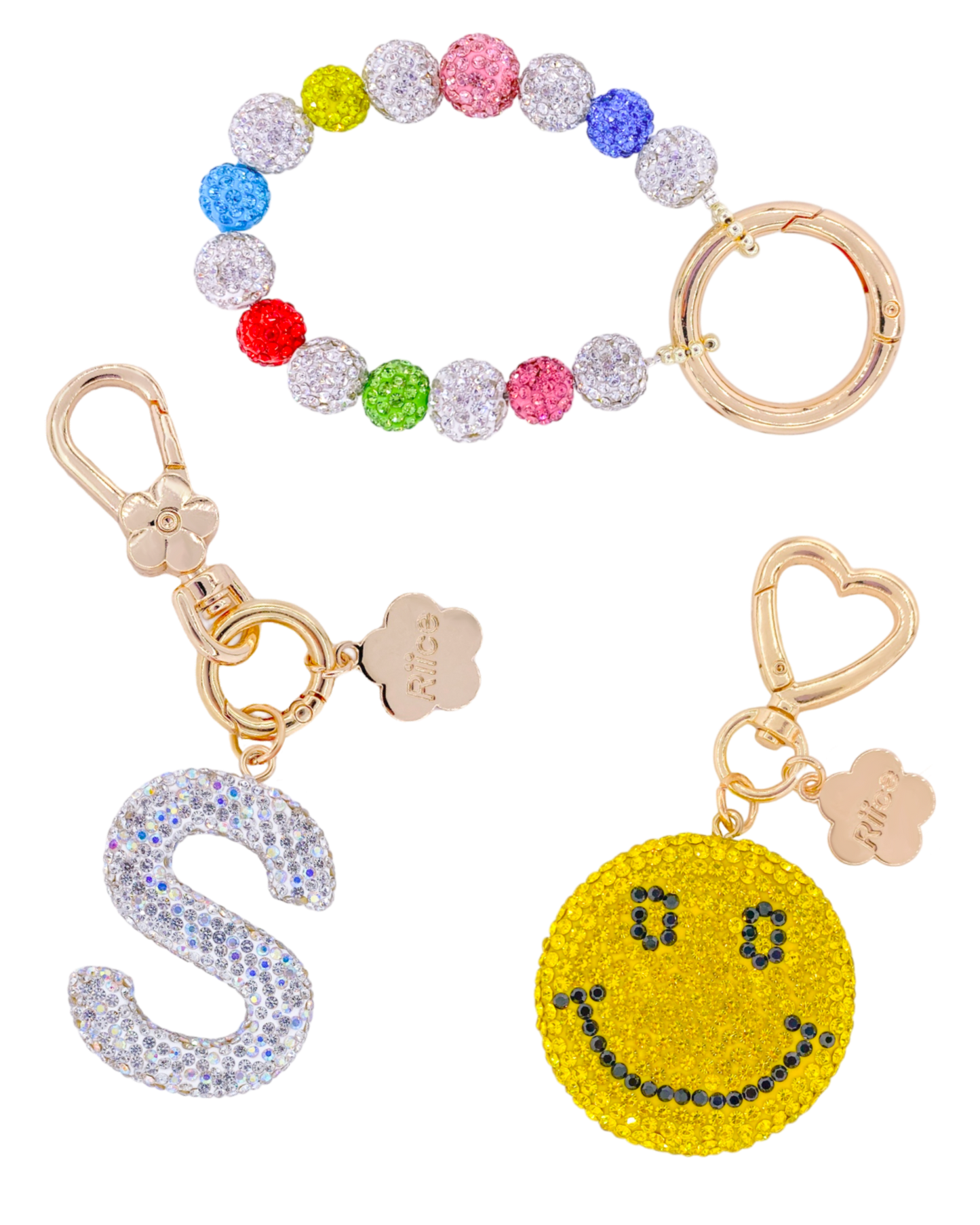 Bag charm set
