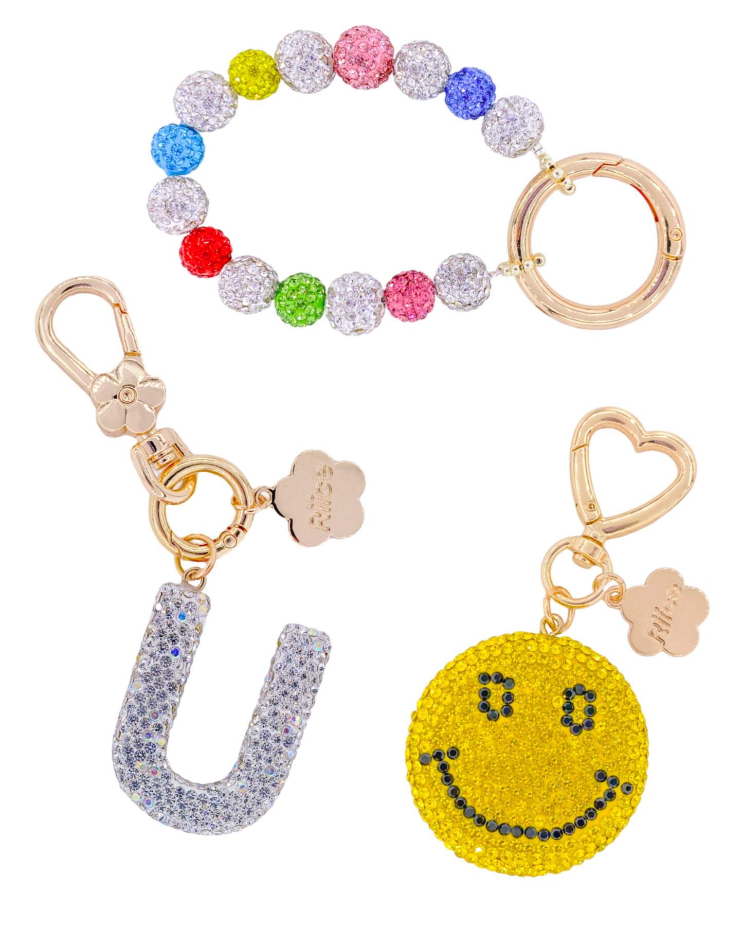 Bag charm set