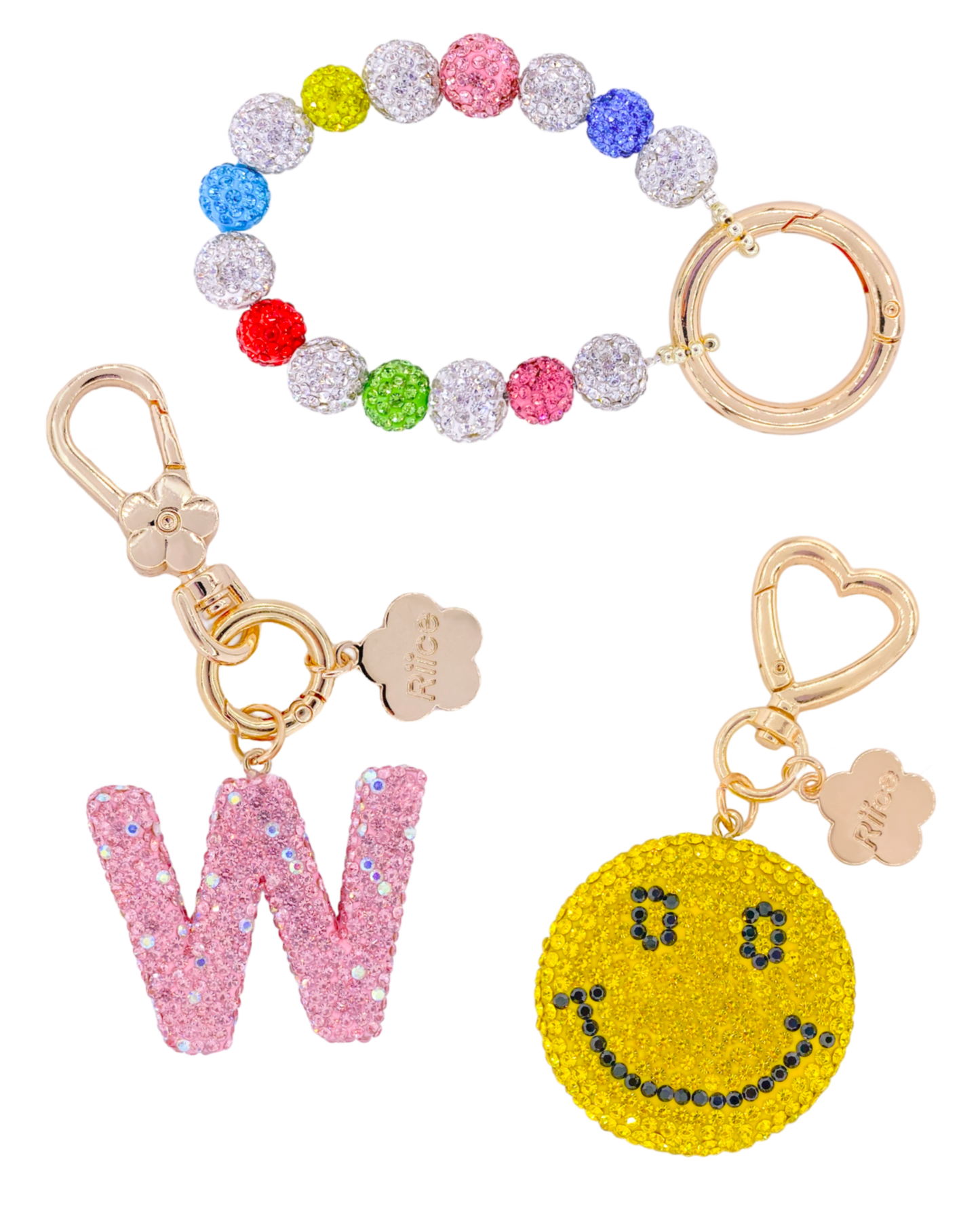 Bag charm set
