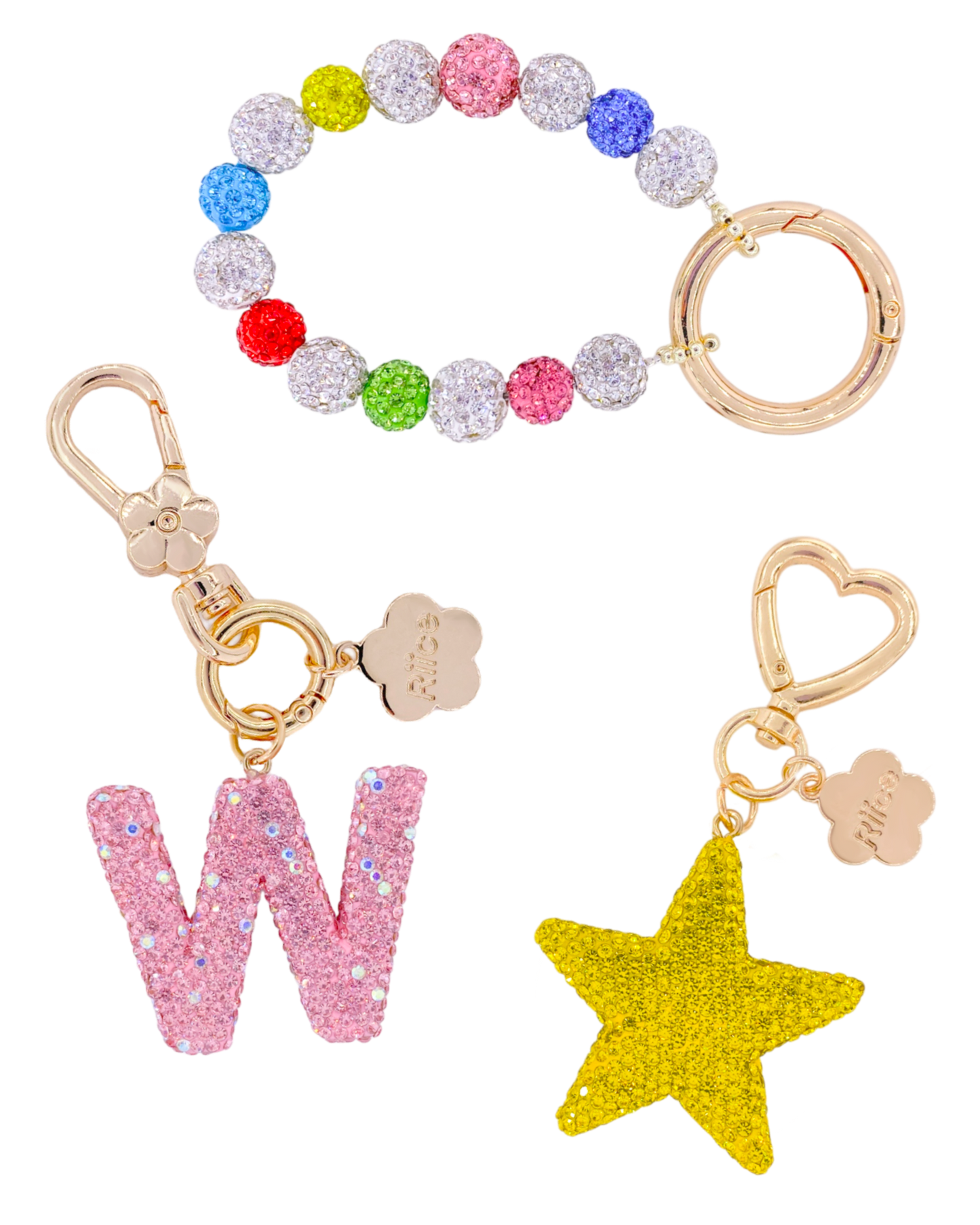 Bag charm set