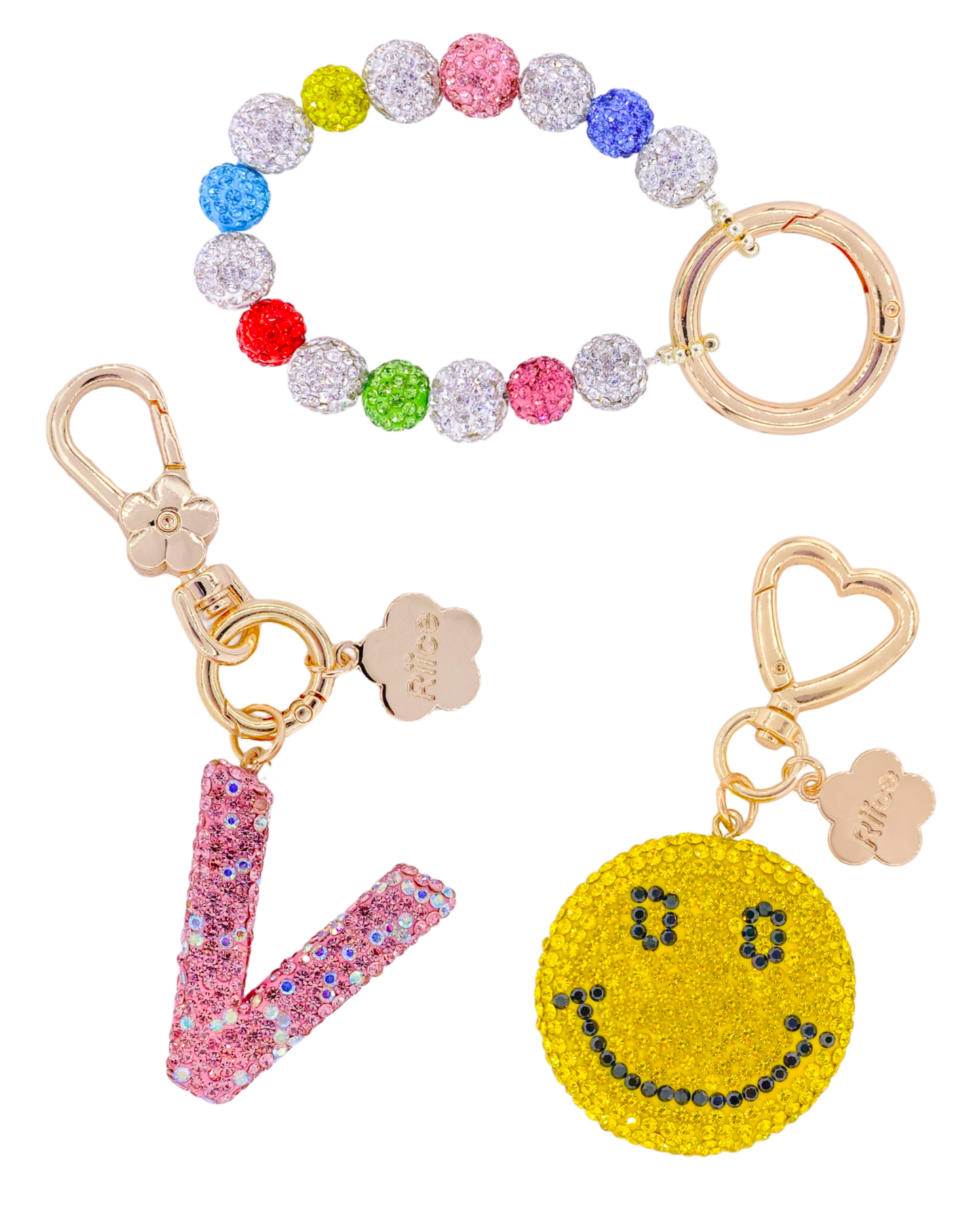 Bag charm set