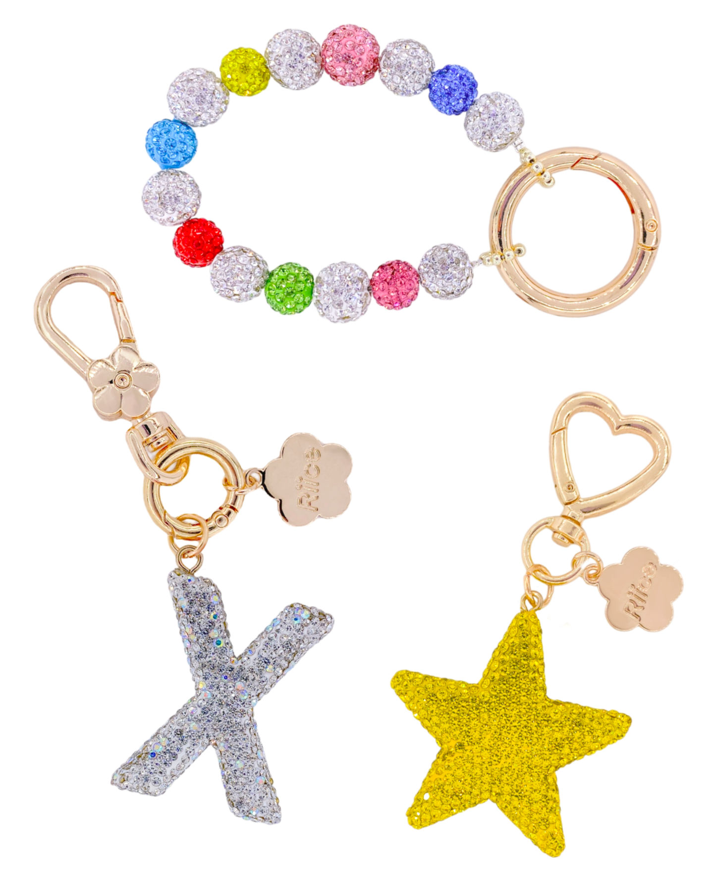Bag charm set