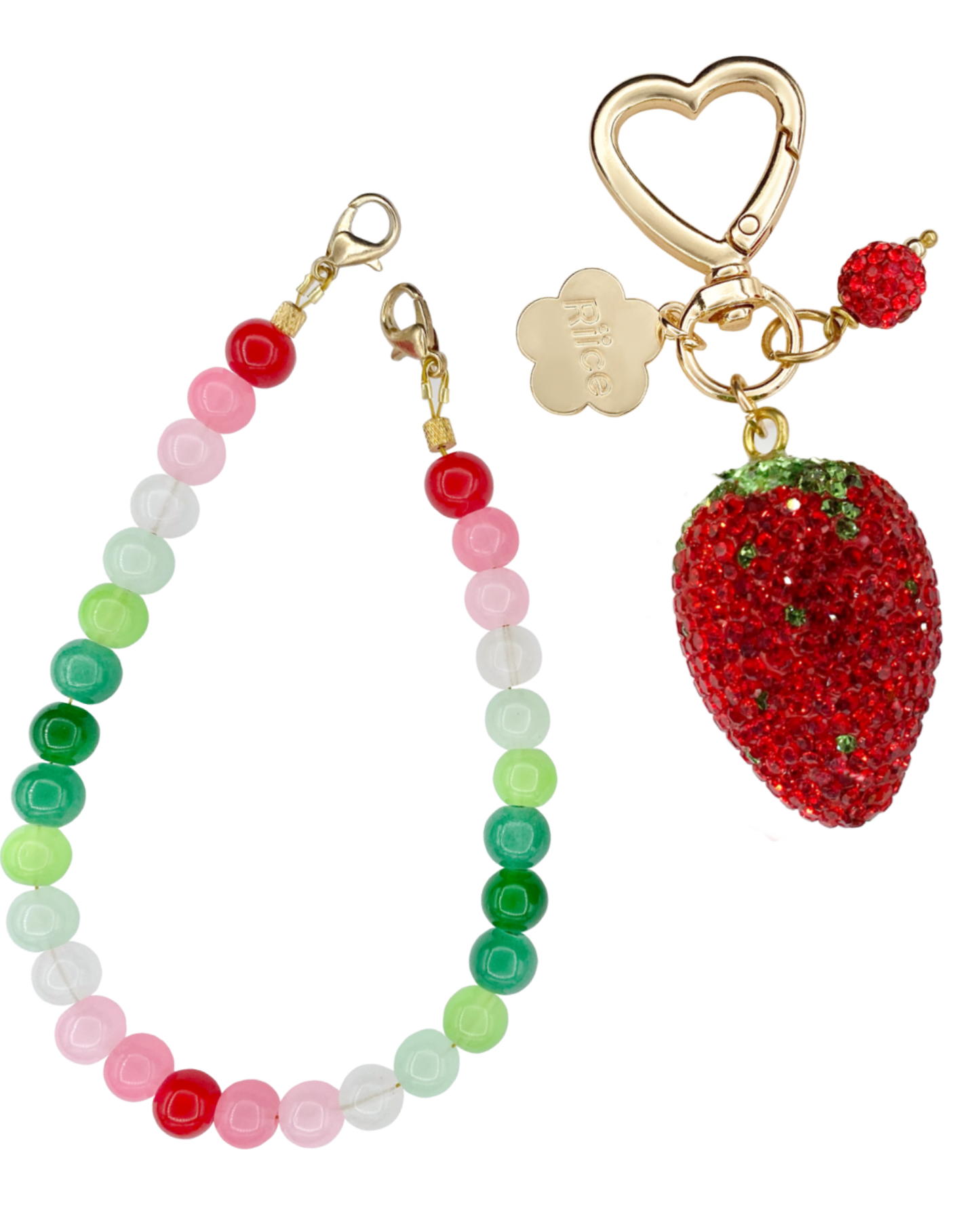 Strawberry Charm Set
