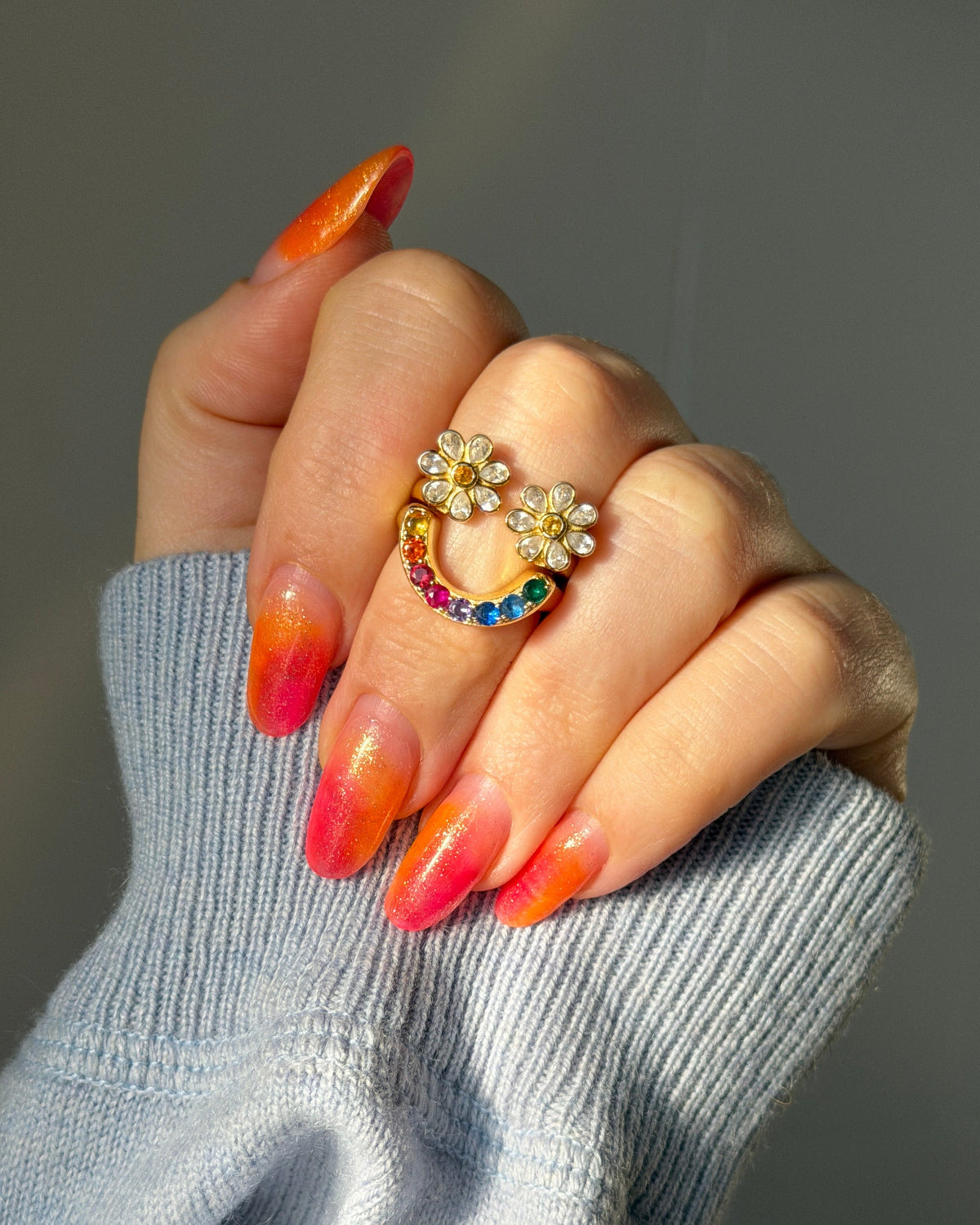 Happy Daisy - Mood Ring Set