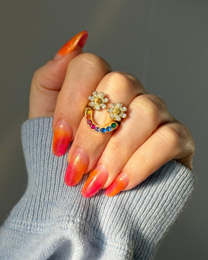 Happy Daisy - Mood Ring Set