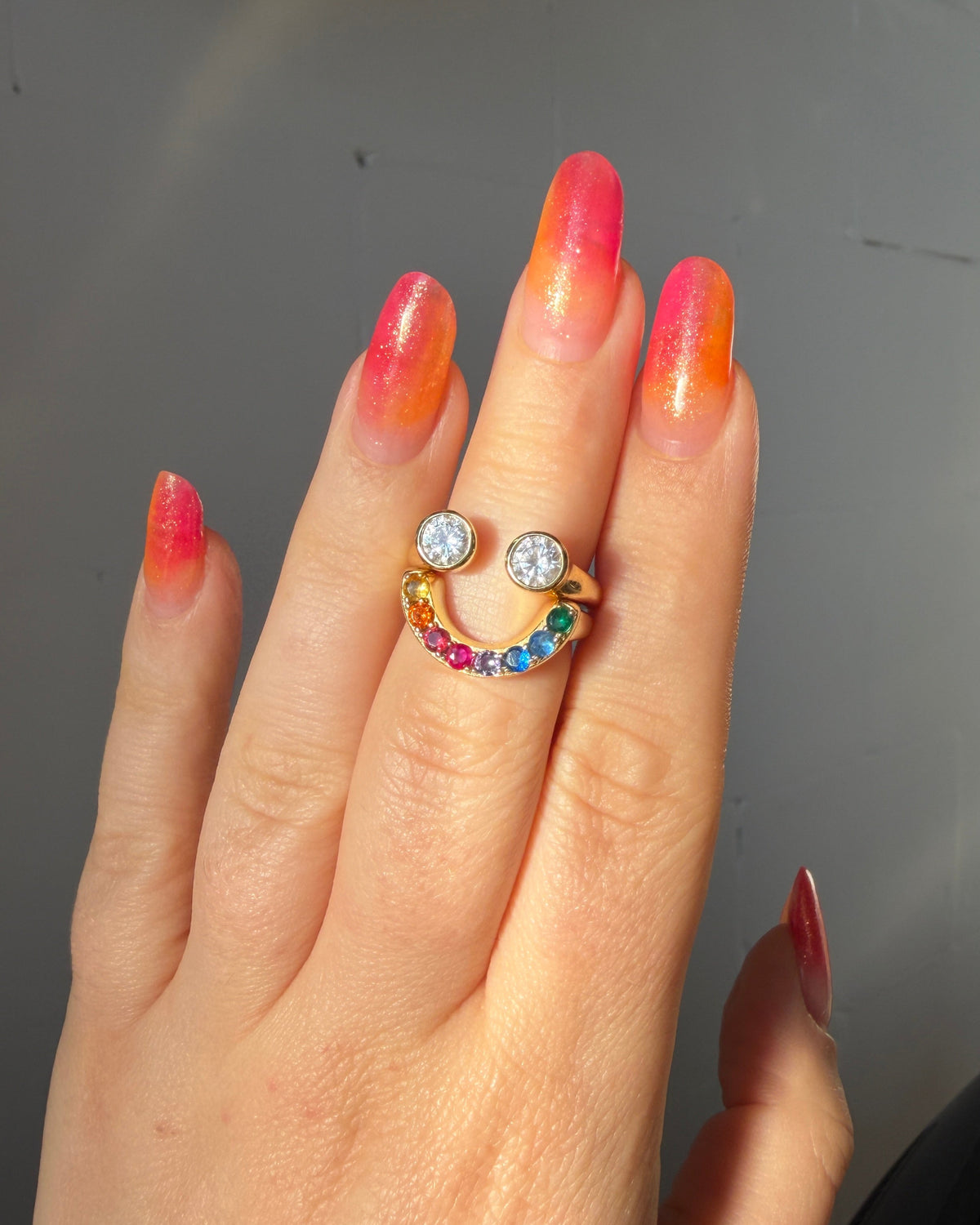Rainbow - Mood Ring Set
