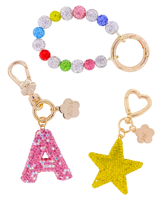 Bag charm set