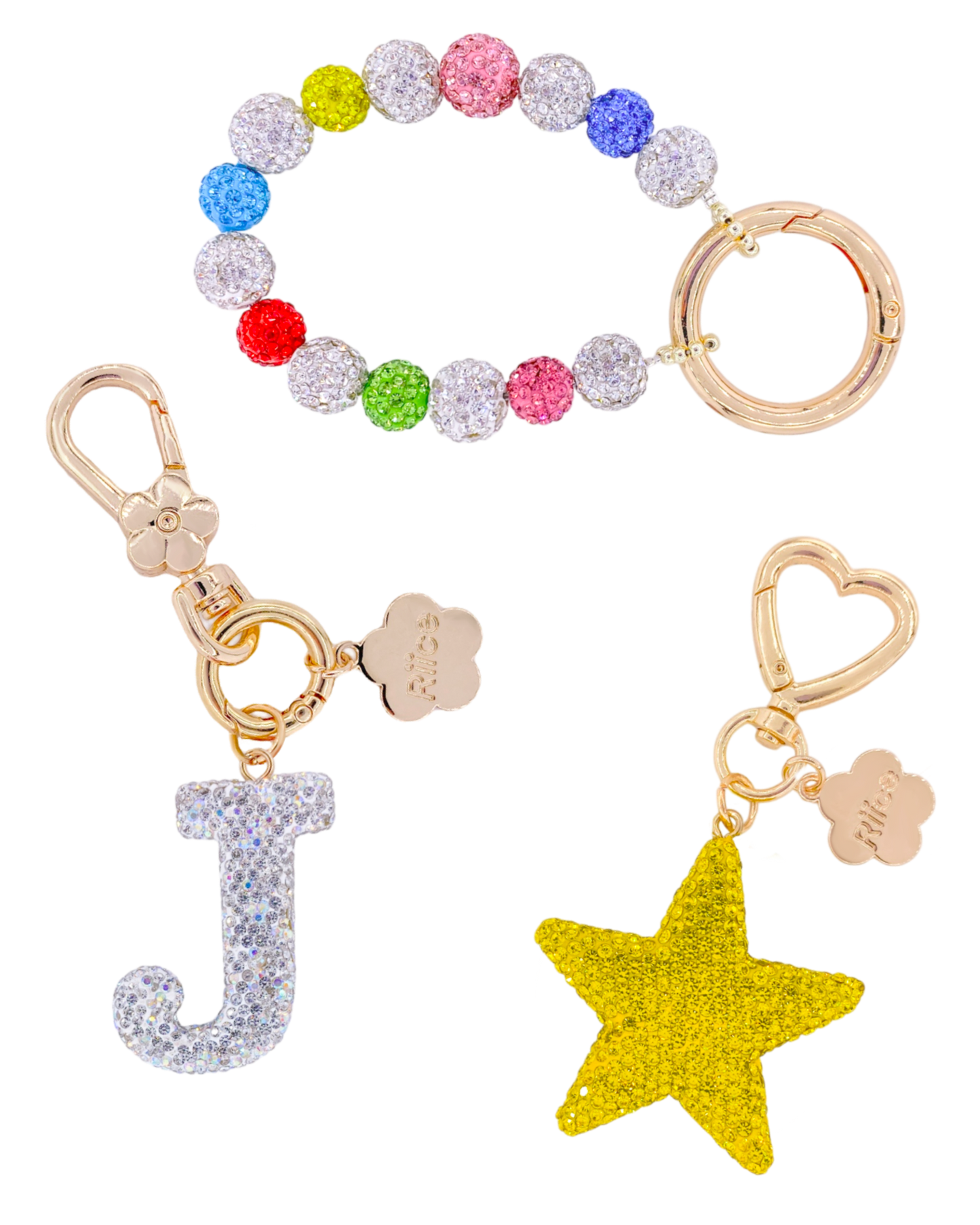 Bag charm set