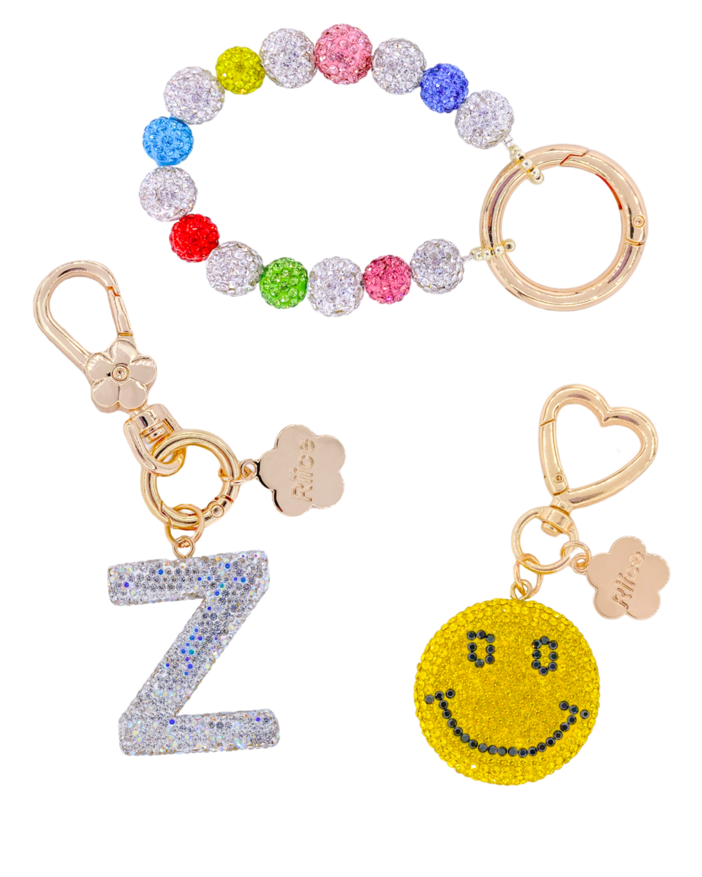 Bag charm set