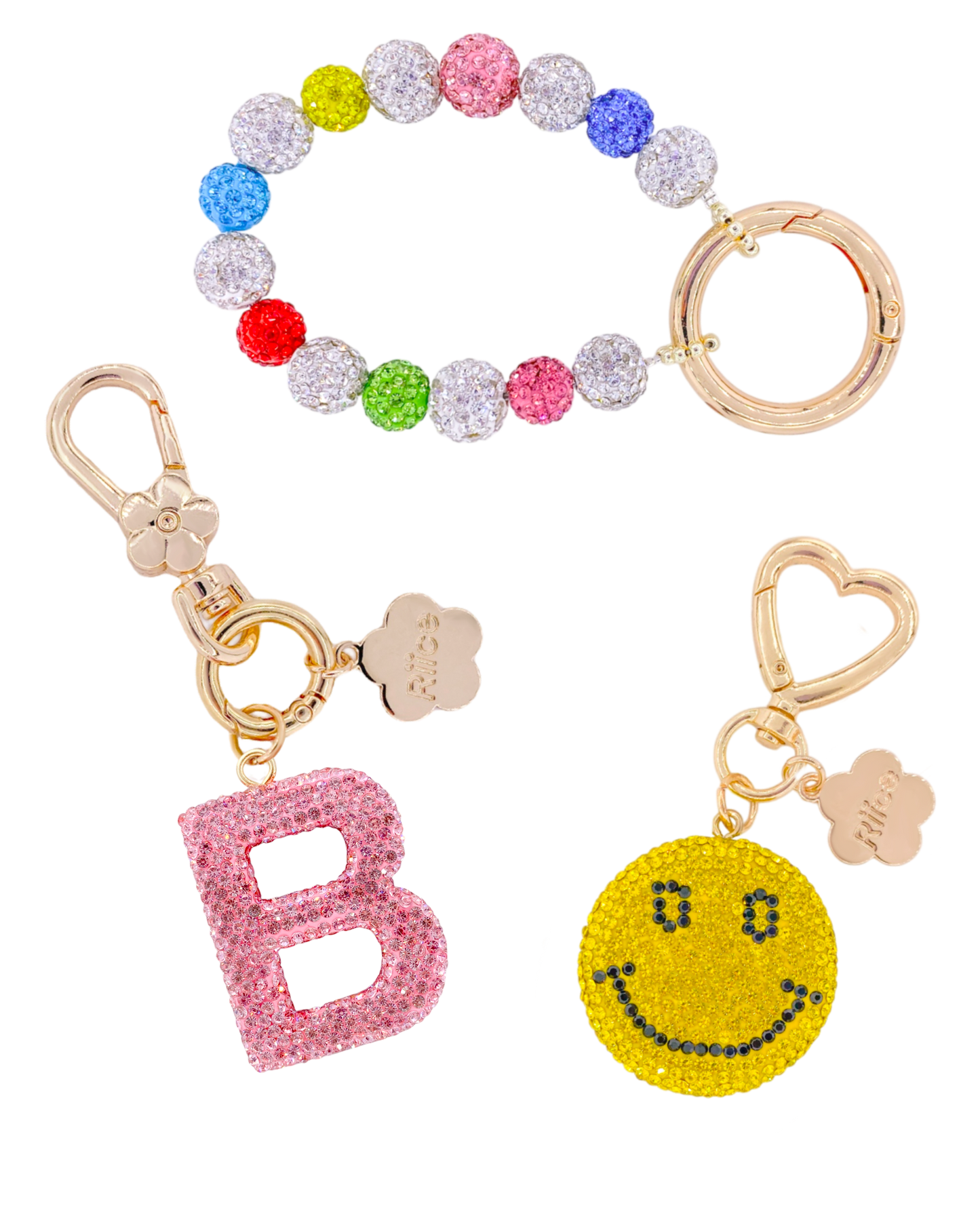 Bag charm set