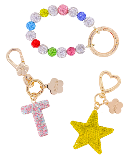 Bag charm set