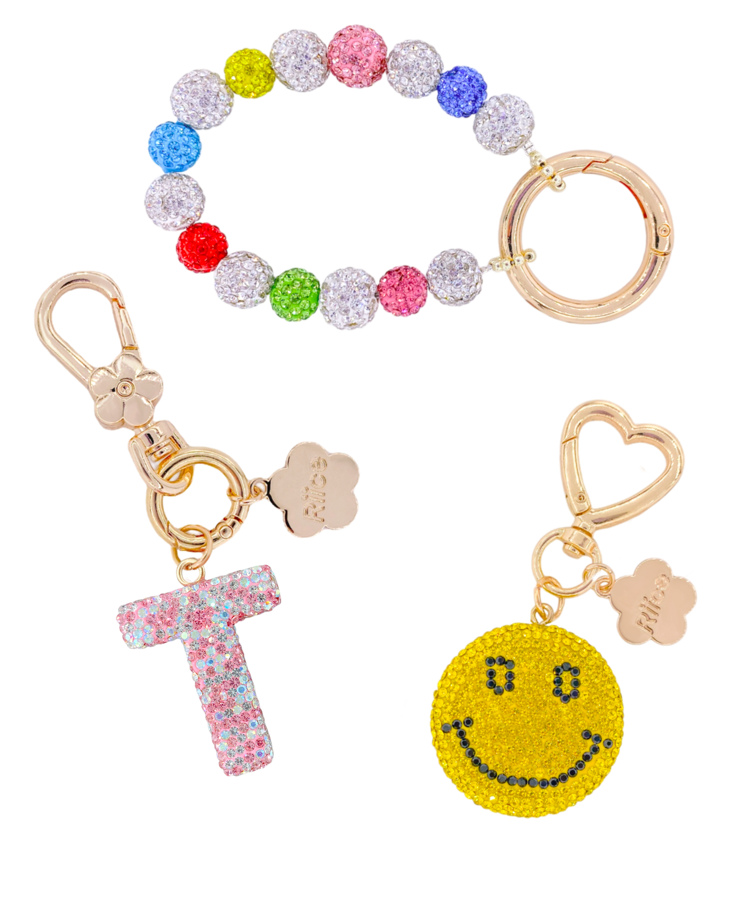 Bag charm set