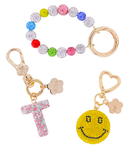 Bag charm set