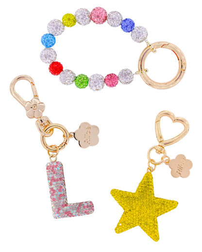 Bag charm set