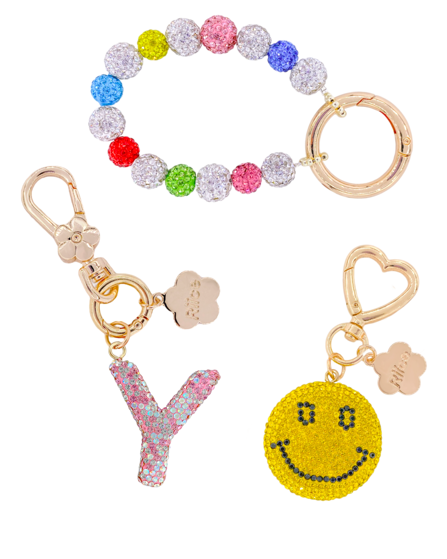 Bag charm set