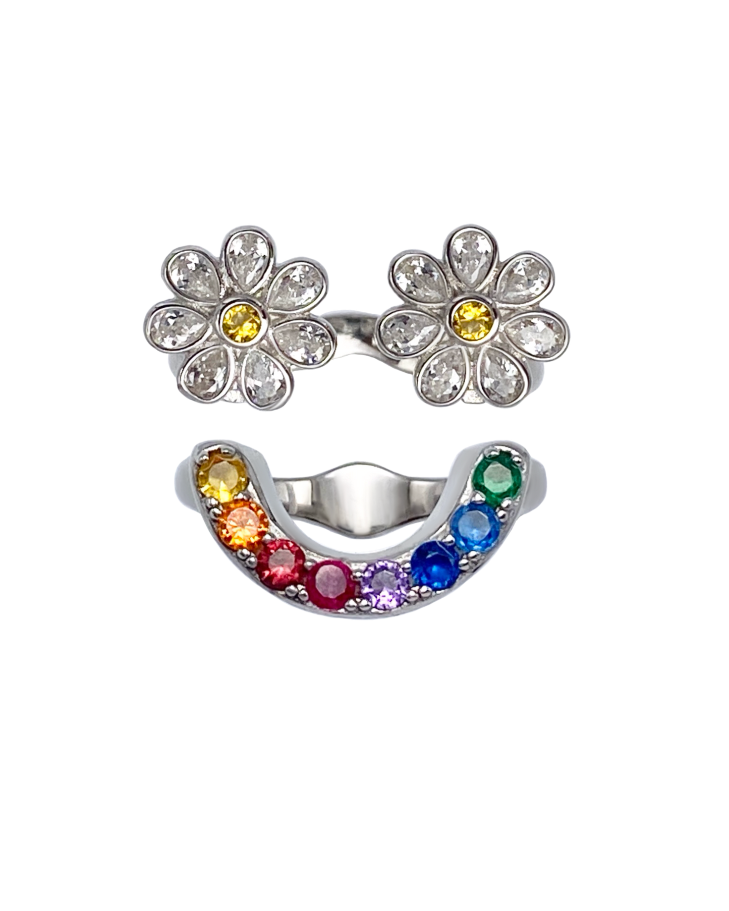 Happy Daisy - Mood Ring Set