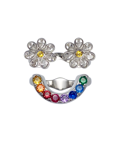 Happy Daisy - Mood Ring Set