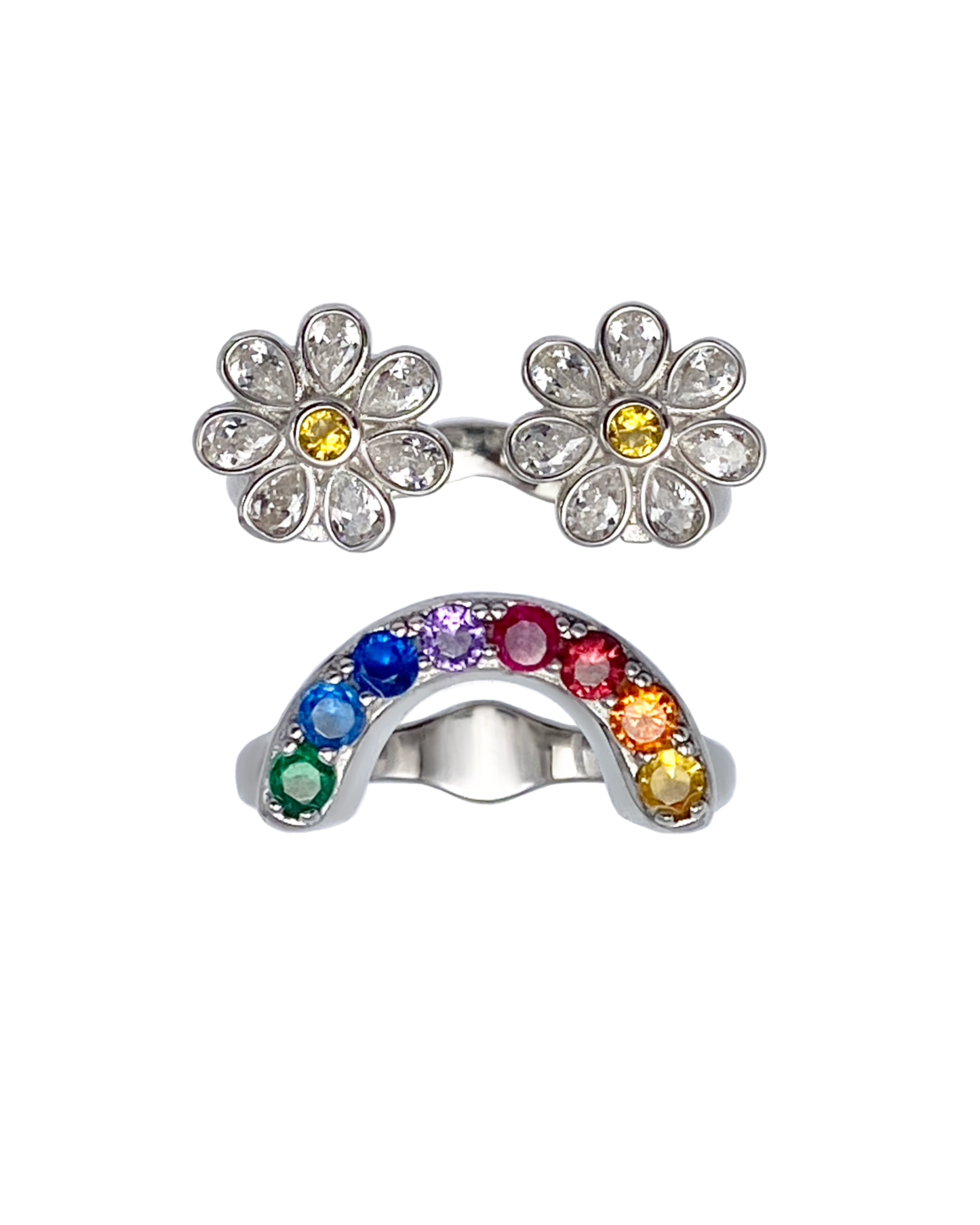 Happy Daisy - Mood Ring Set