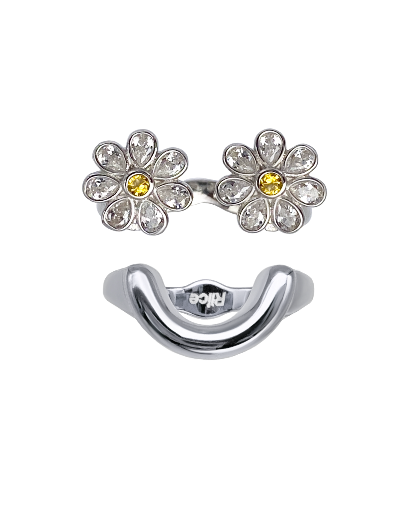 Flower Eyes - Mood Ring Set