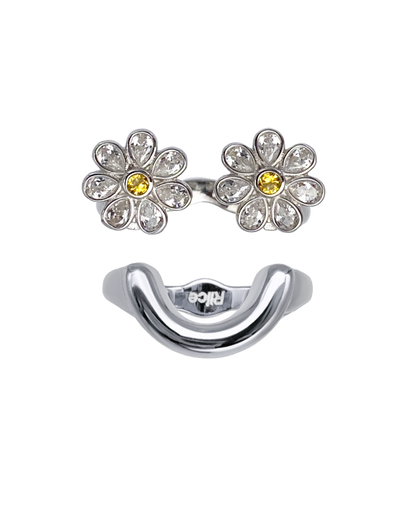 Flower Eyes - Mood Ring Set