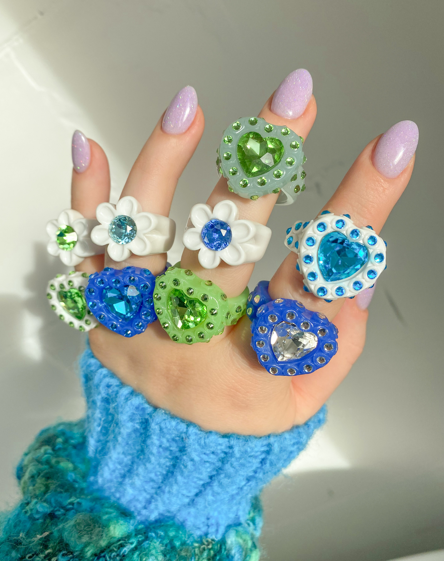 Aqua Daisy
