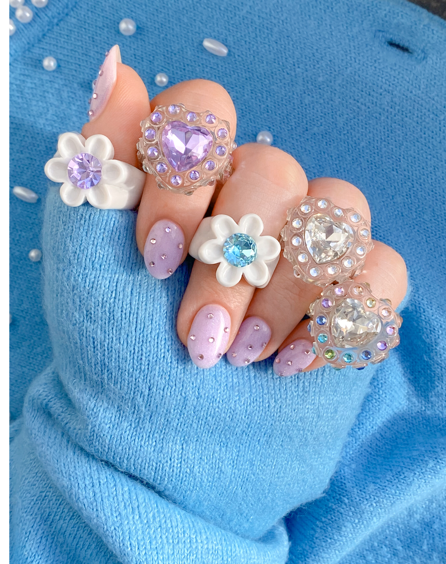 Aqua Daisy